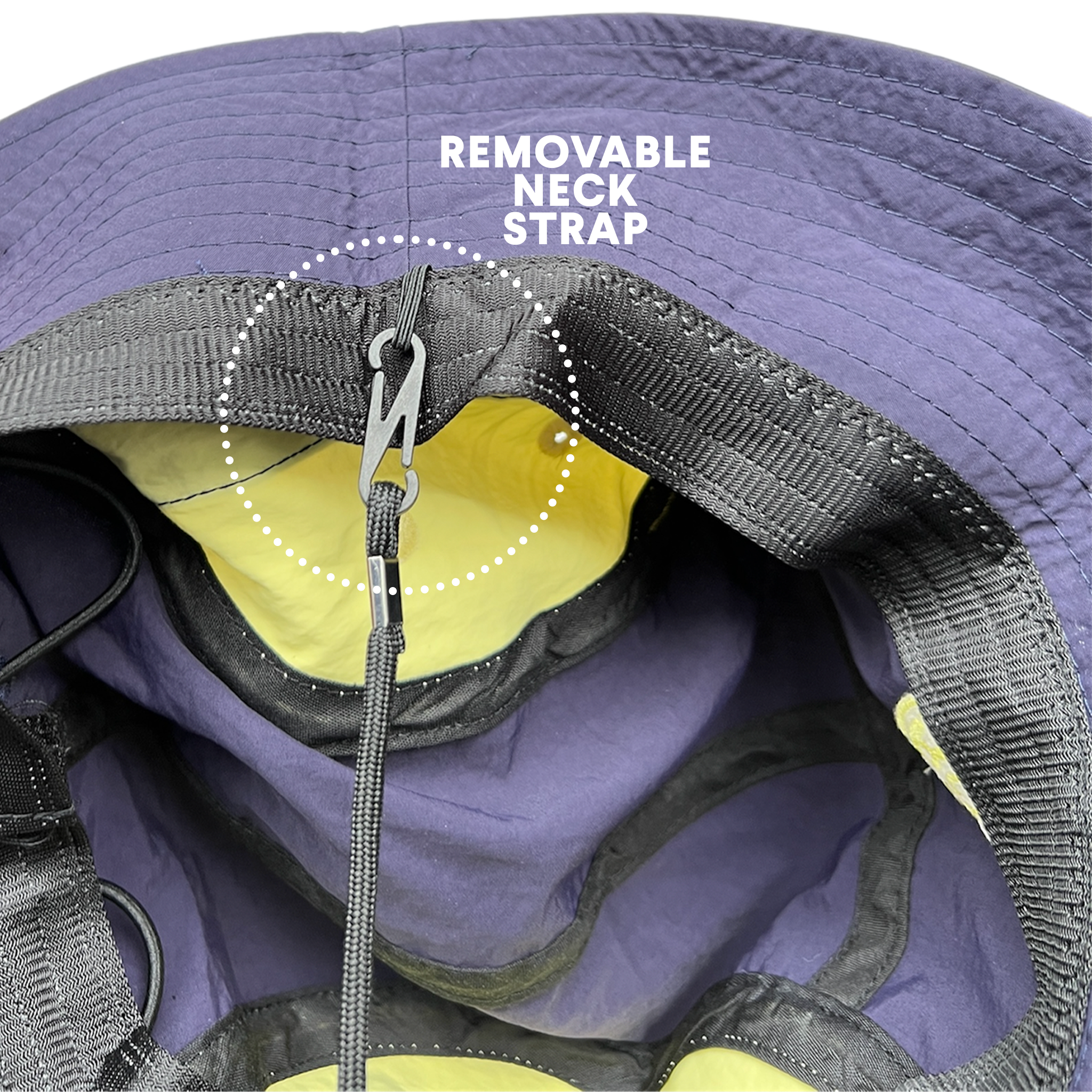 *KIDS* 5-Panel Bucket Hat - Grape