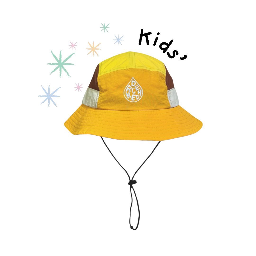 *KIDS* 5-Panel Bucket Hat - Sunset