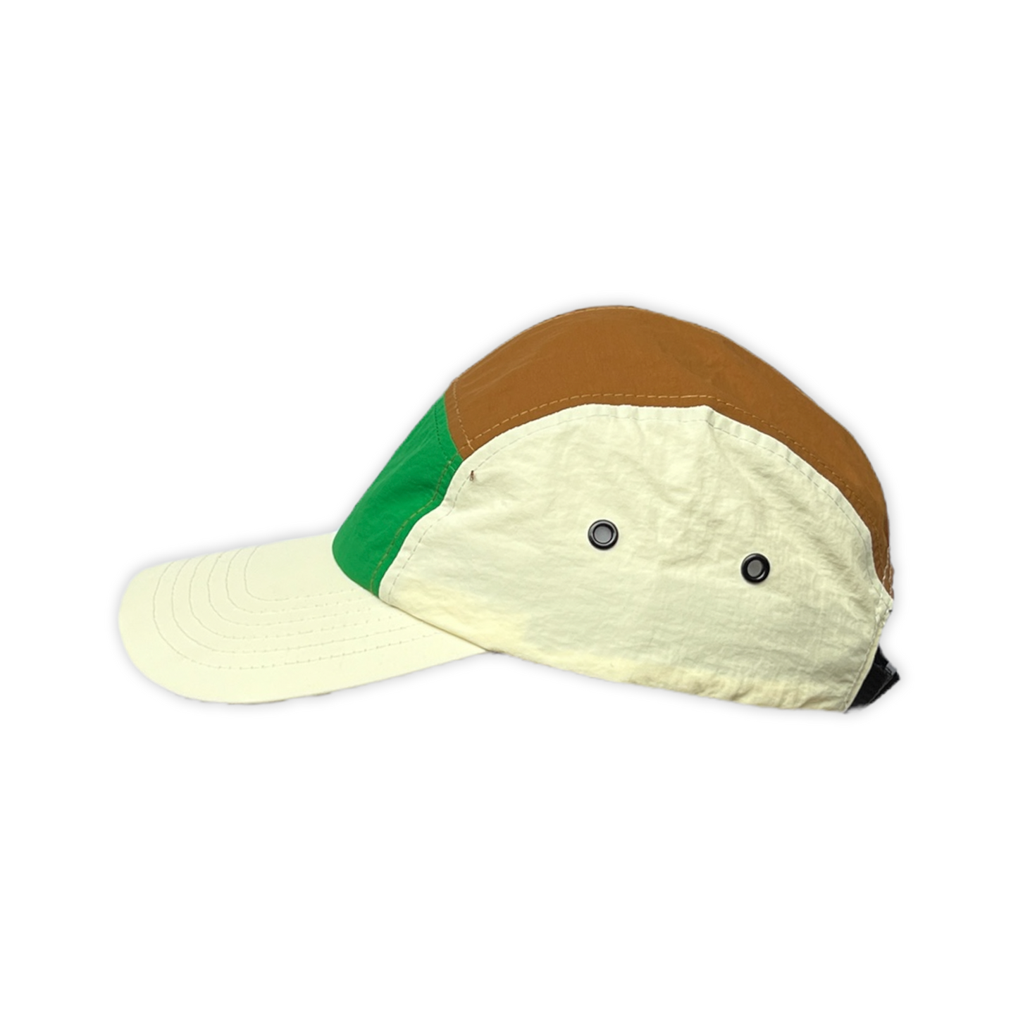 5 Panel Cap - White