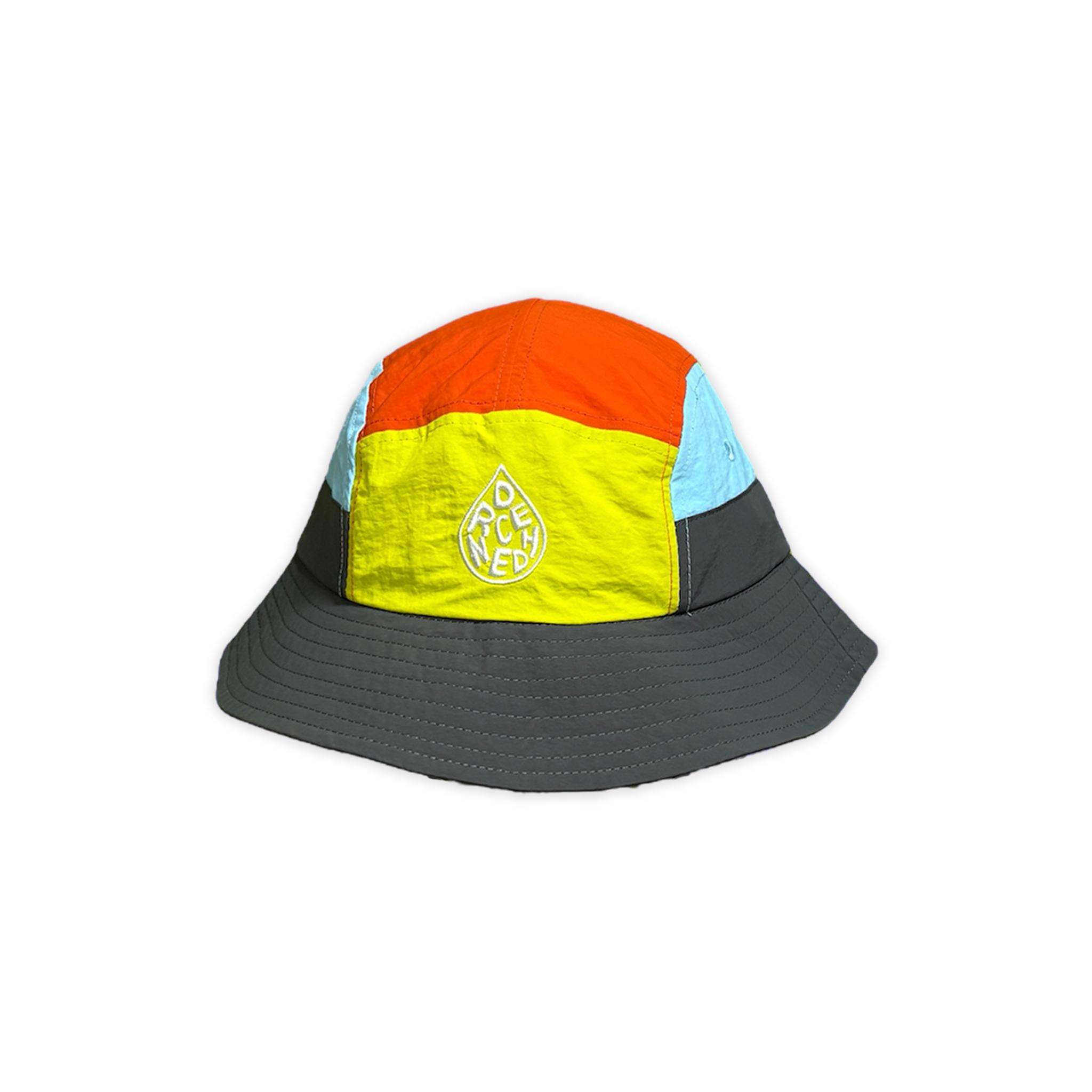 *KIDS* 5-Panel Bucket Hat - Charcoalstrike
