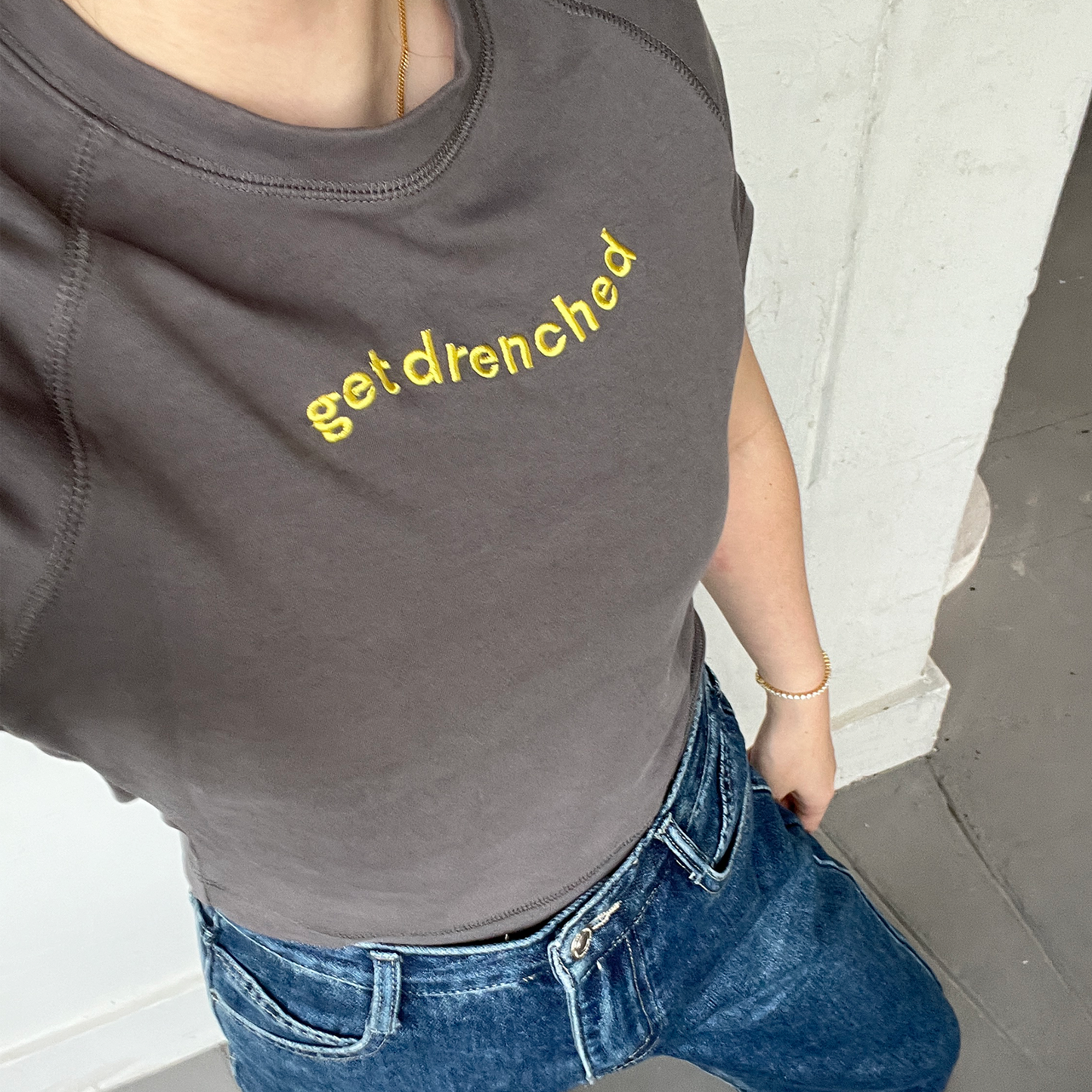 Baby Tee - Grey