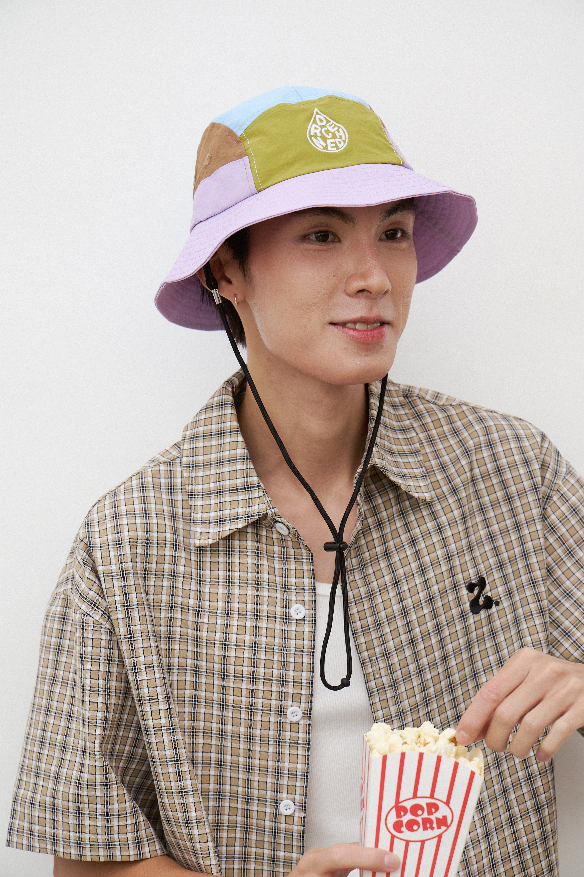 *KIDS* 5-Panel Bucket Hat - Lilac