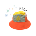 *KIDS* 5-Panel Bucket Hat - Papaya