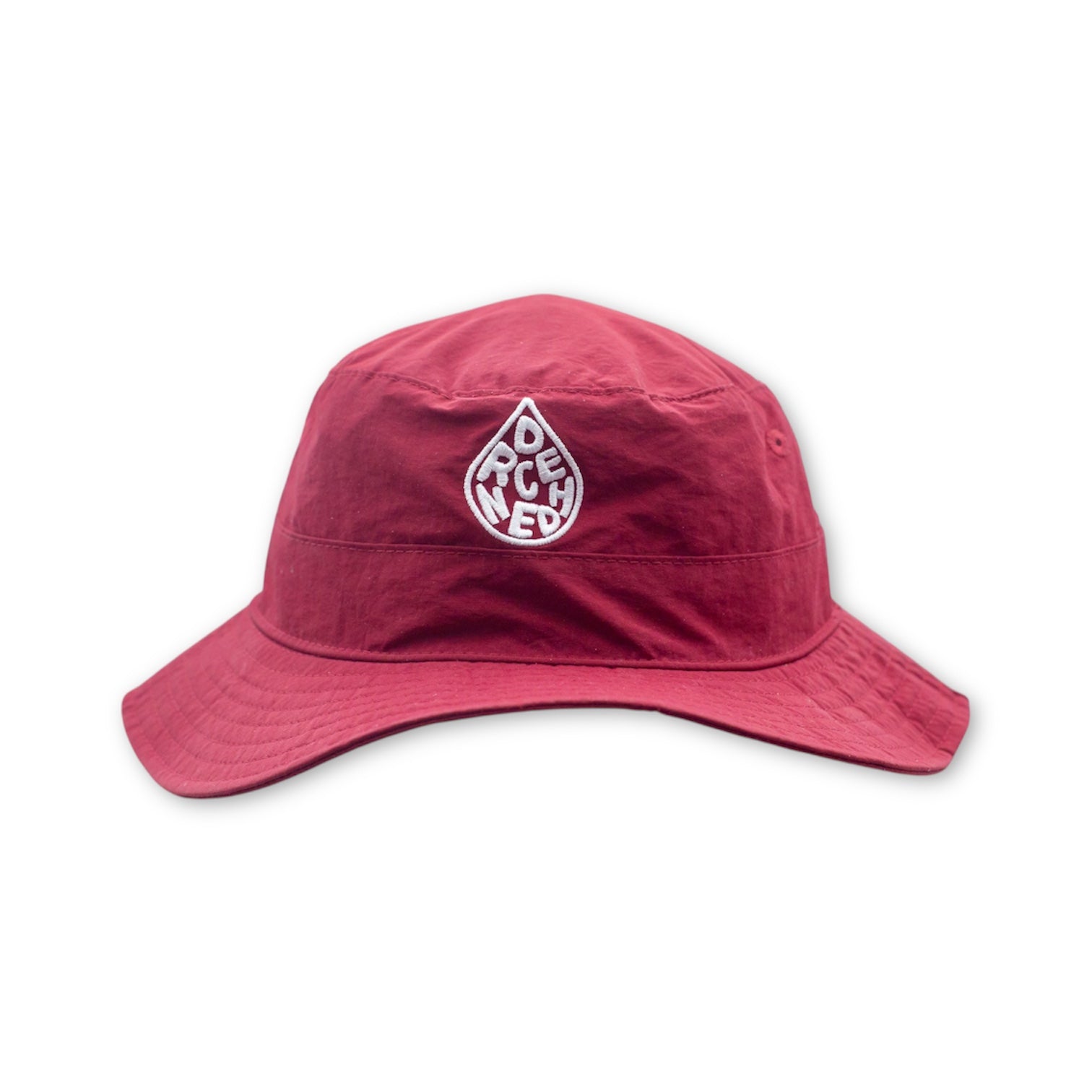 Droplet Bucket Hat - Maroon