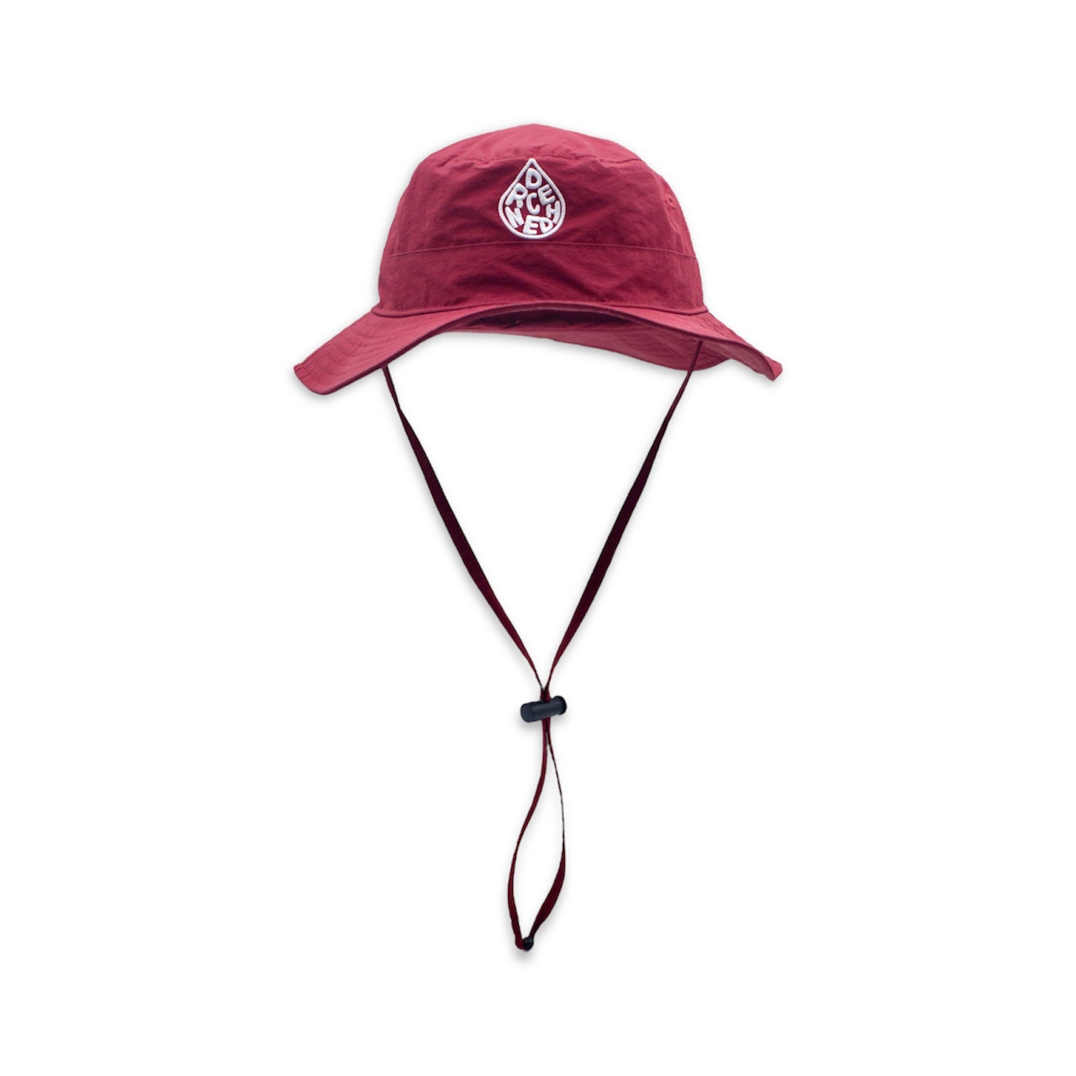 Droplet Bucket Hat - Maroon