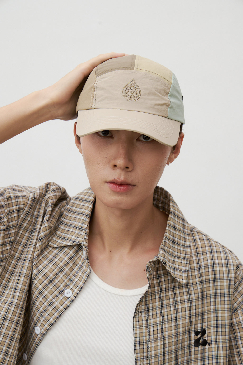 5 Panel Cap - Stone
