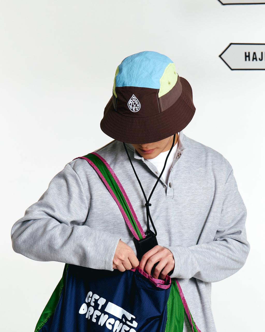 5-Panel Bucket Hat - Bark