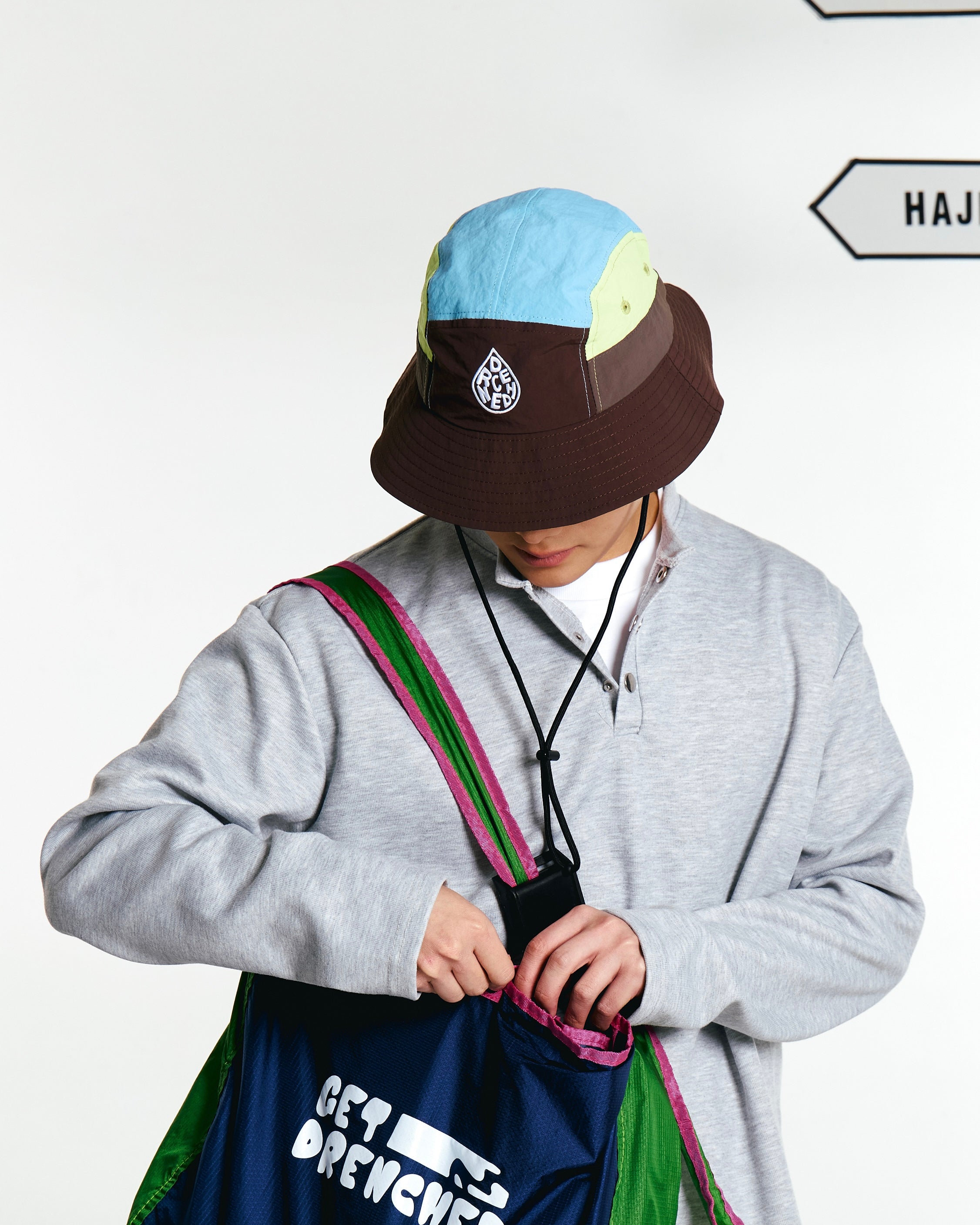 5-Panel Bucket Hat - Bark