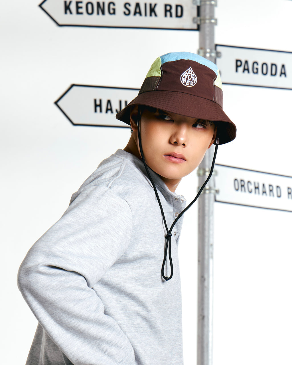 5-Panel Bucket Hat - Bark