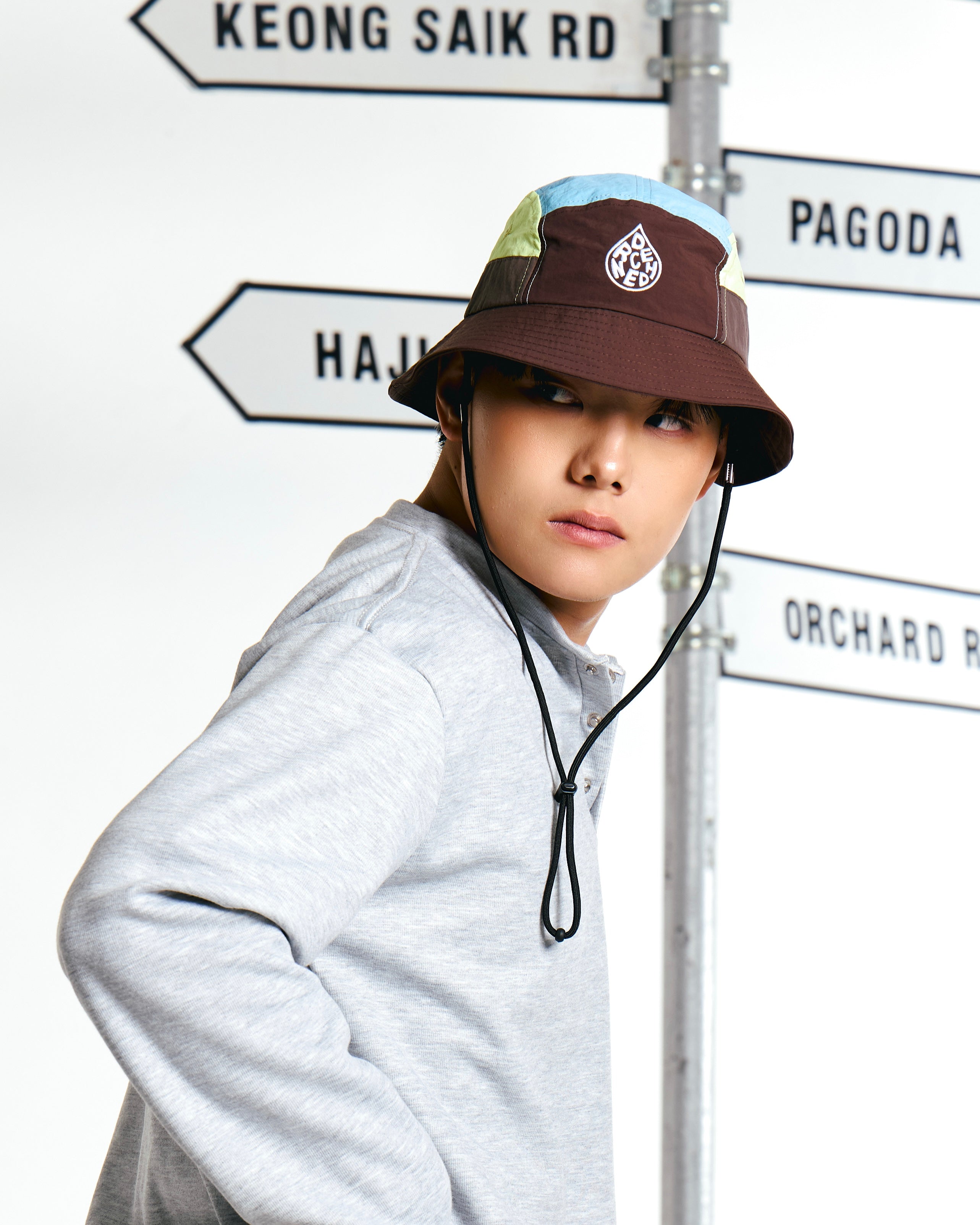 5-Panel Bucket Hat - Bark