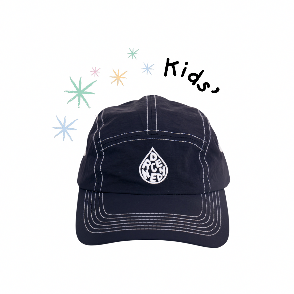 *KIDS* 5-Panel Cap - Midnight