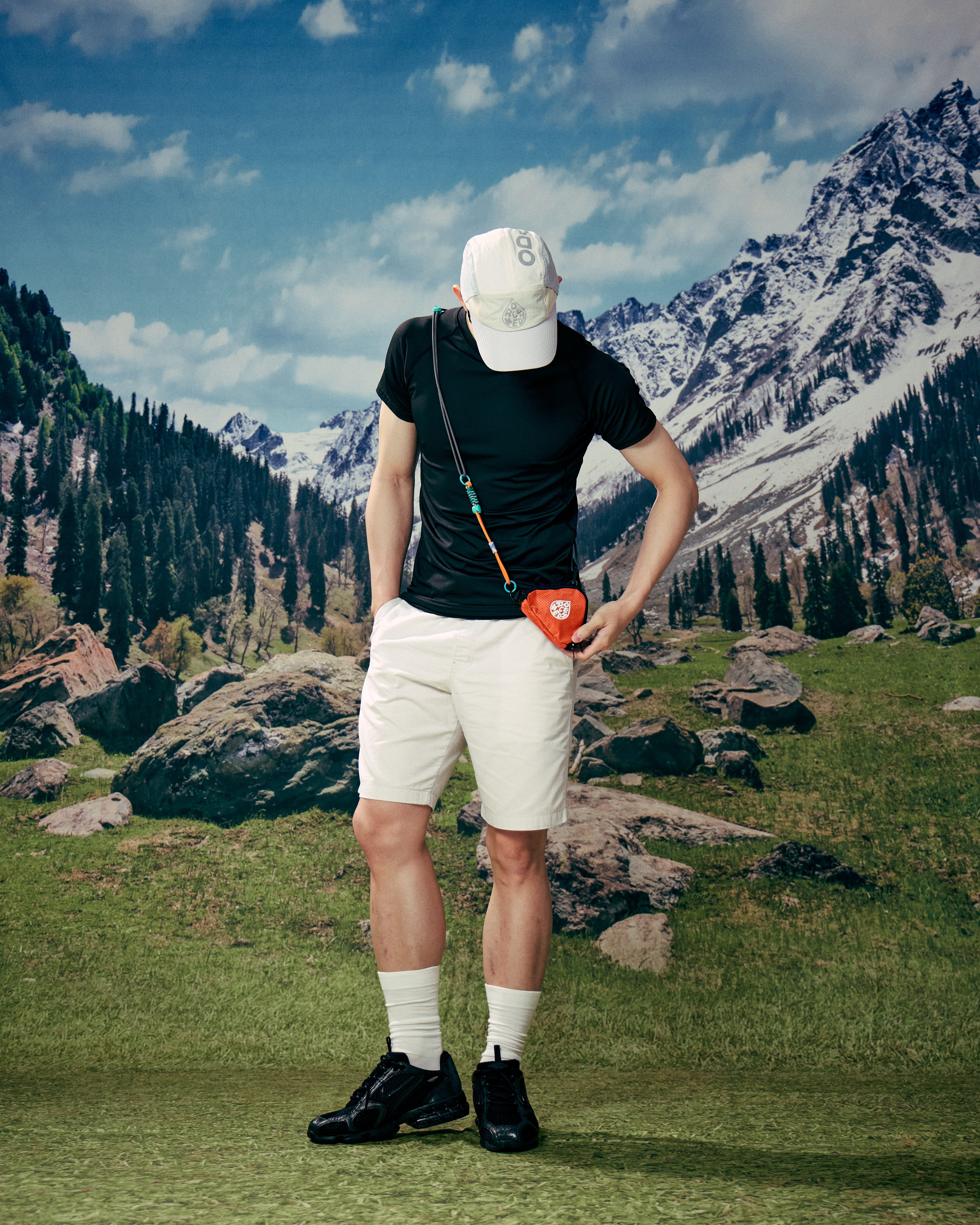 ODA 5 Panel Cap - Silver