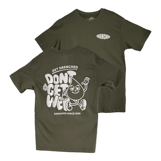 Don't Get Wet Tee - Olive