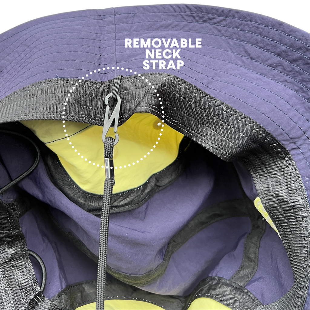 5-Panel Bucket Hat - Grape