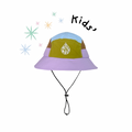 *KIDS* 5-Panel Bucket Hat - Lilac (pre-order)
