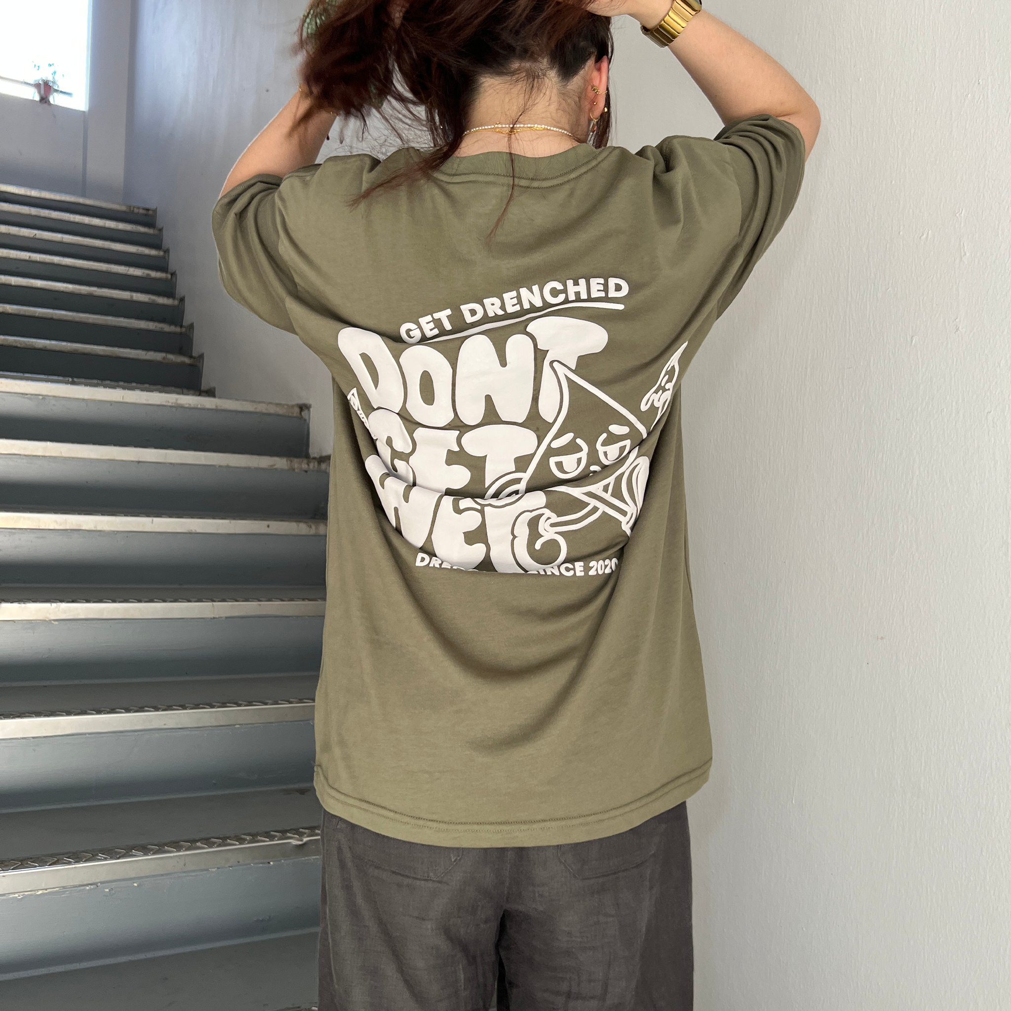 Don't Get Wet Tee - Olive