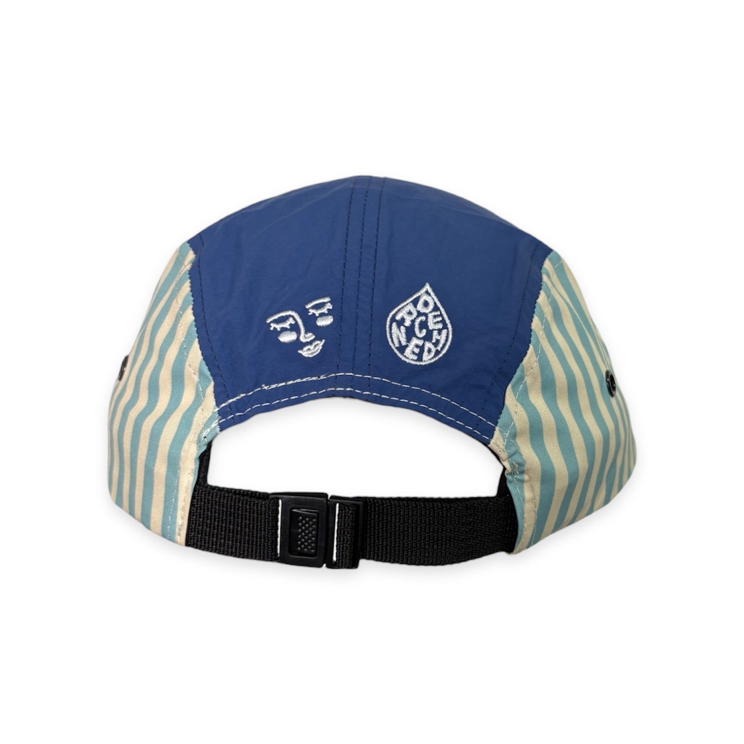 *Smitten By Pattern Collab* 5 Panel Cap - Gingham Blues (pre-order)