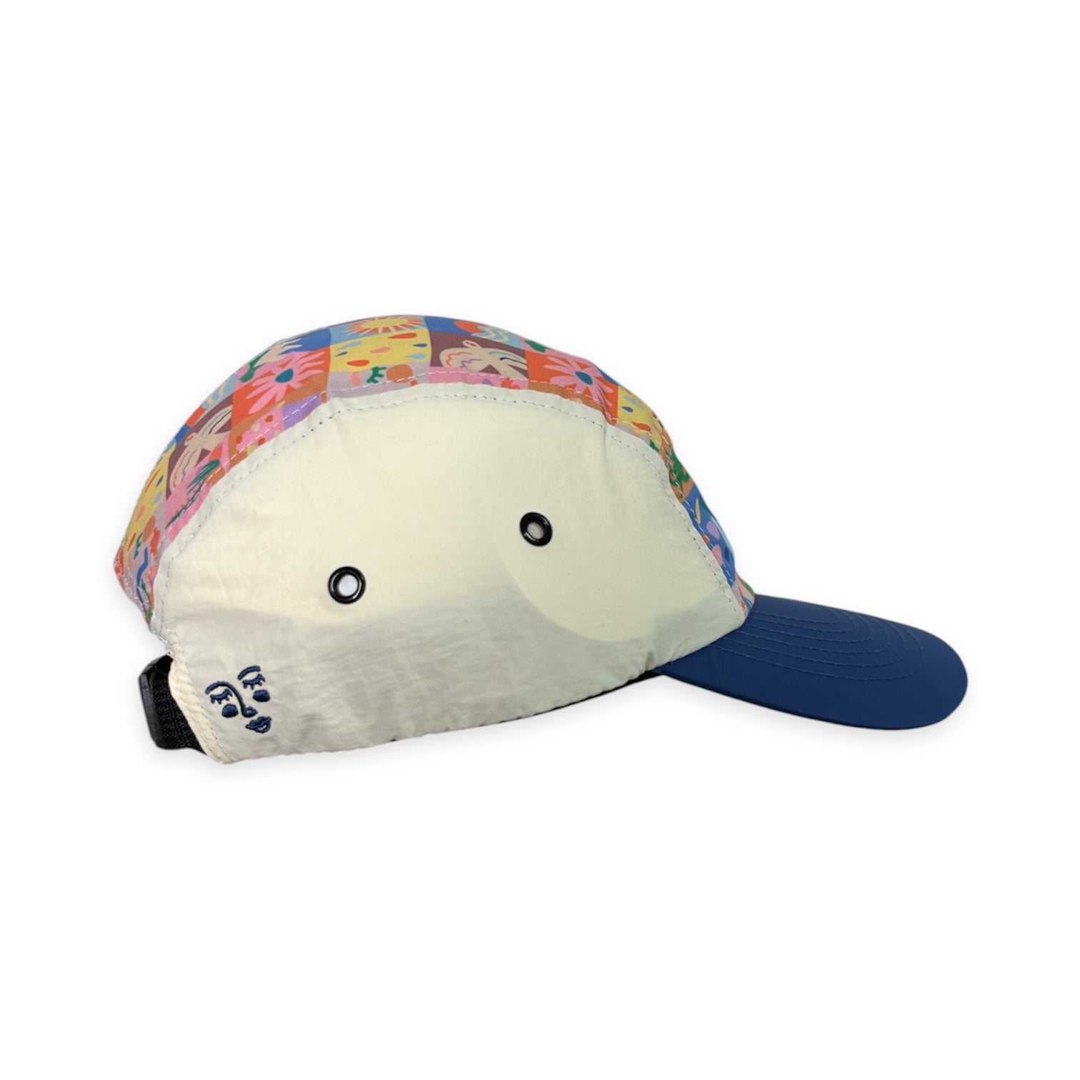 *Smitten By Pattern Collab* 5 Panel Cap - Drenched Tiles (pre-order)