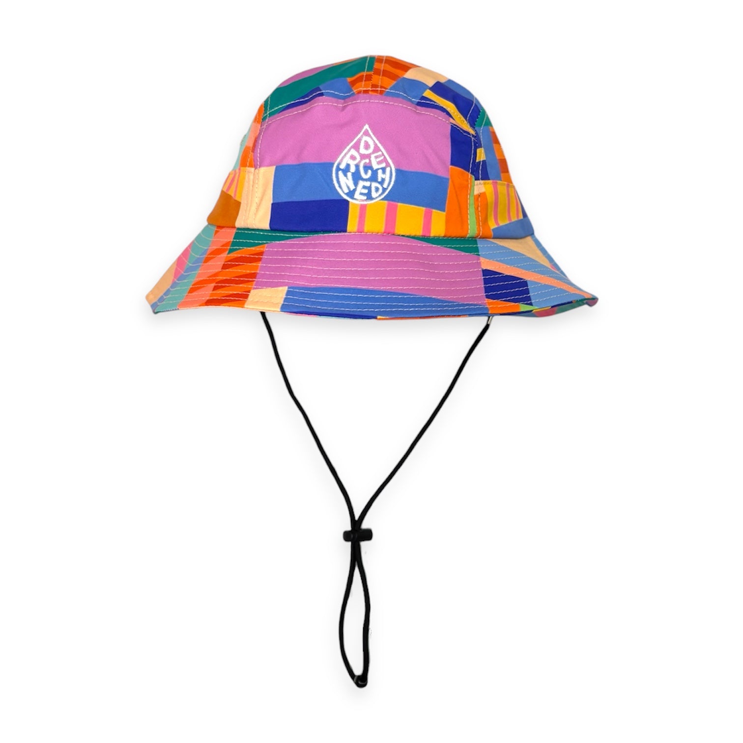 *Smitten By Pattern* 5-Panel Bucket Hat - Candy Grid (pre-order)