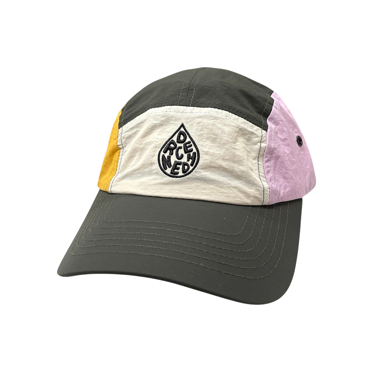5 Panel Cap - Black Citrus