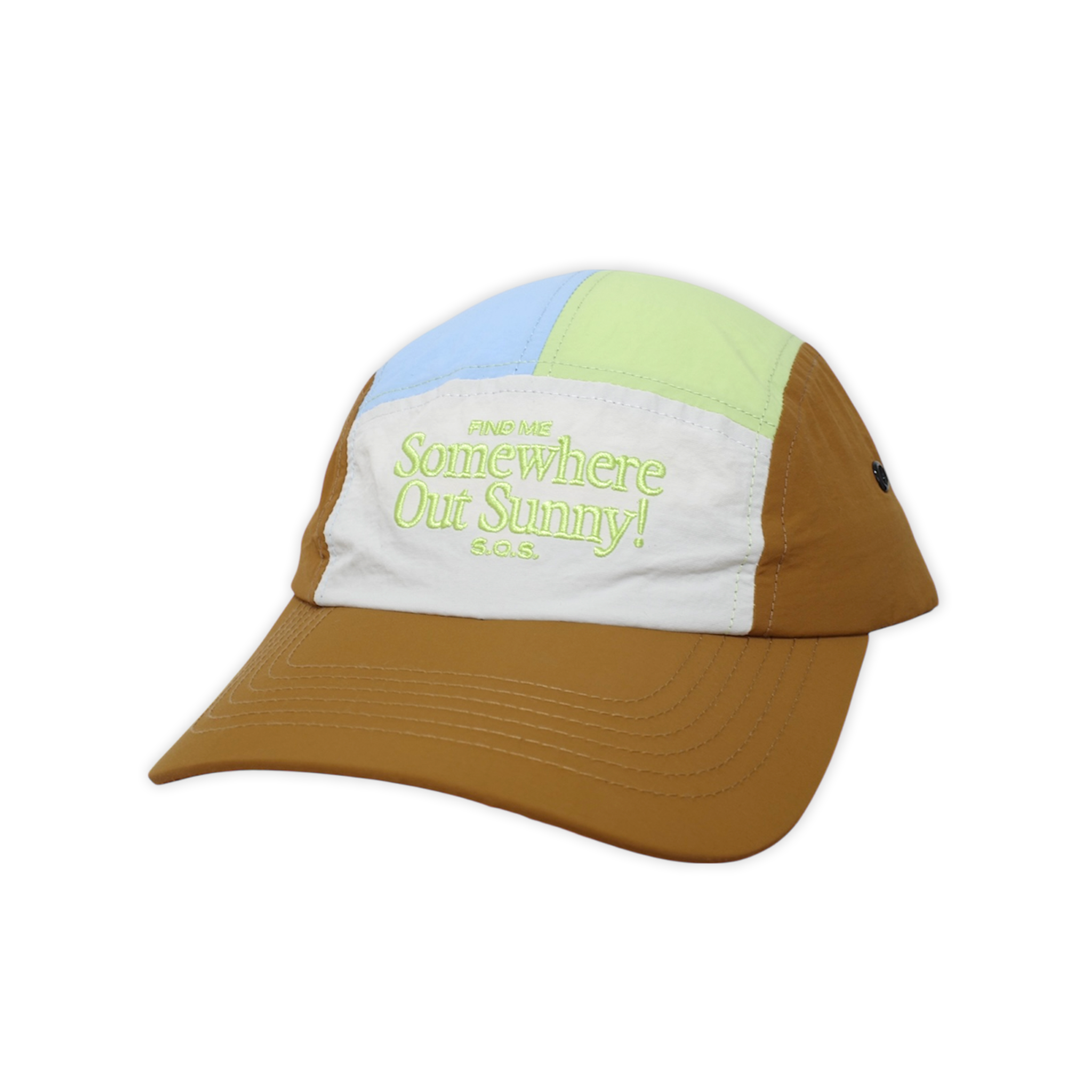 *Wacky Wears Collab* 5 Panel Cap - S.O.S. Kiwi