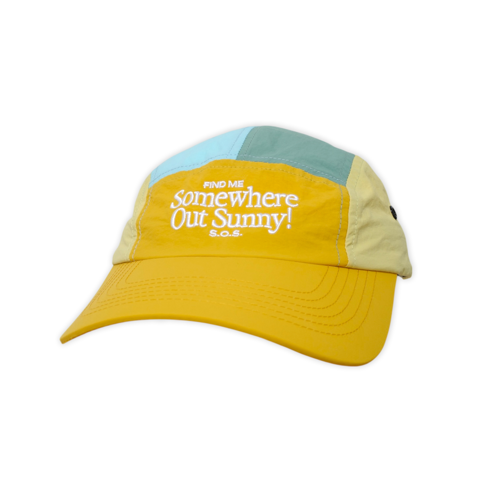 *Wacky Wears Collab* 5 Panel Cap - S.O.S. Lemon