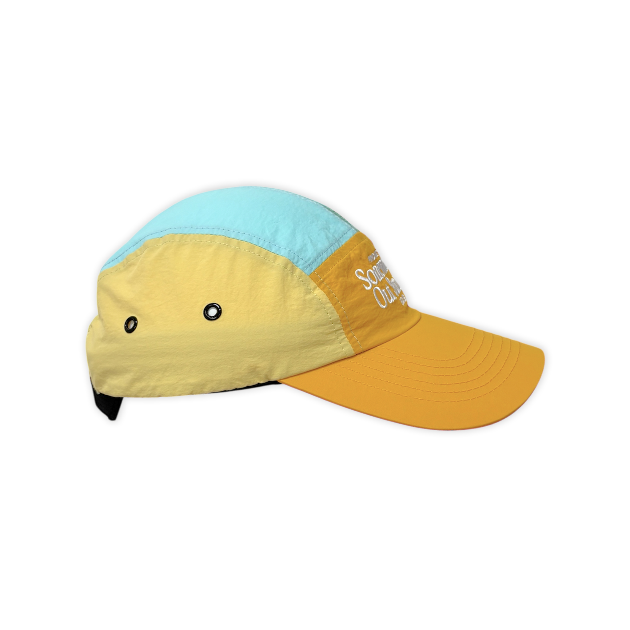 *Wacky Wears Collab* 5 Panel Cap - S.O.S. Lemon