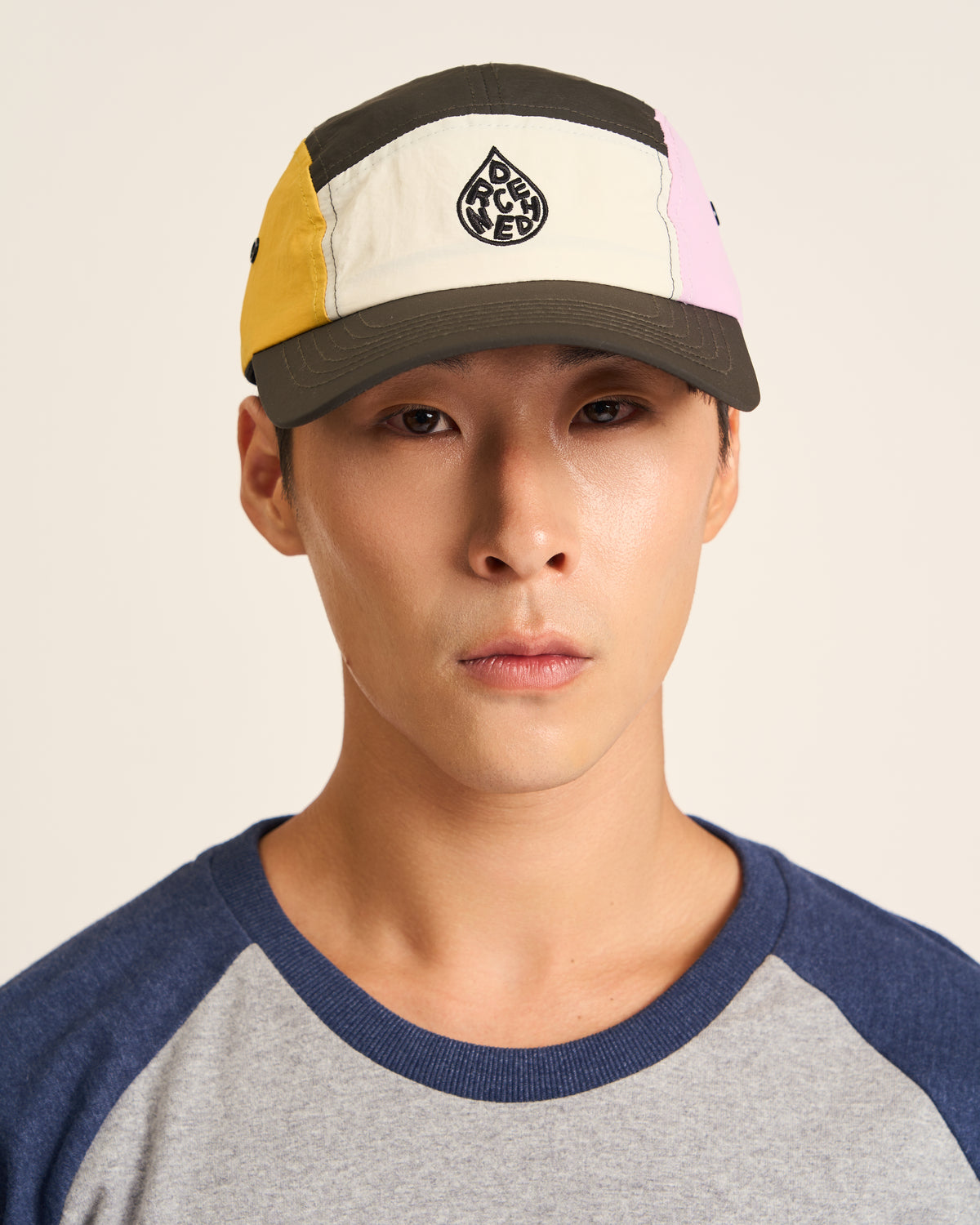 5 Panel Cap - Black Citrus