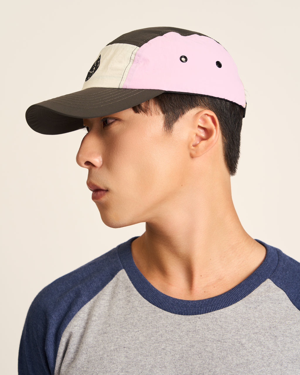 5 Panel Cap - Black Citrus
