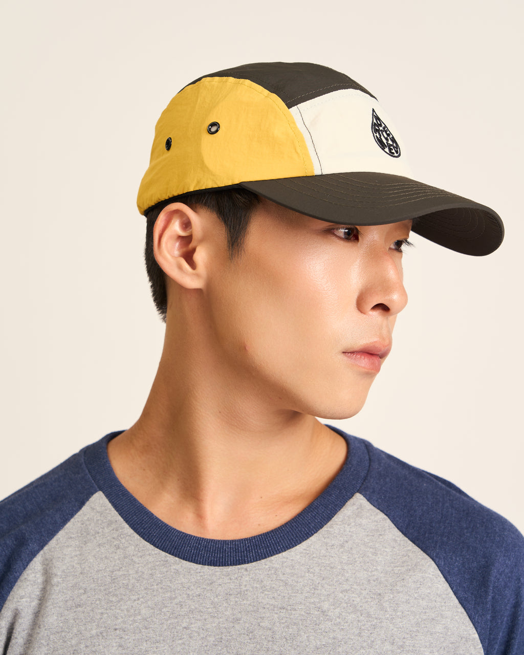 5 Panel Cap - Black Citrus