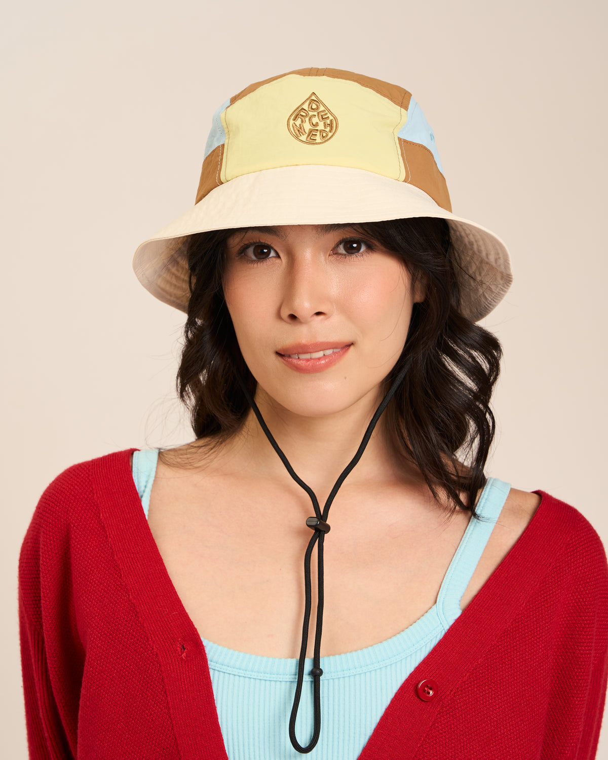 5-Panel Bucket Hat - Honeycomb