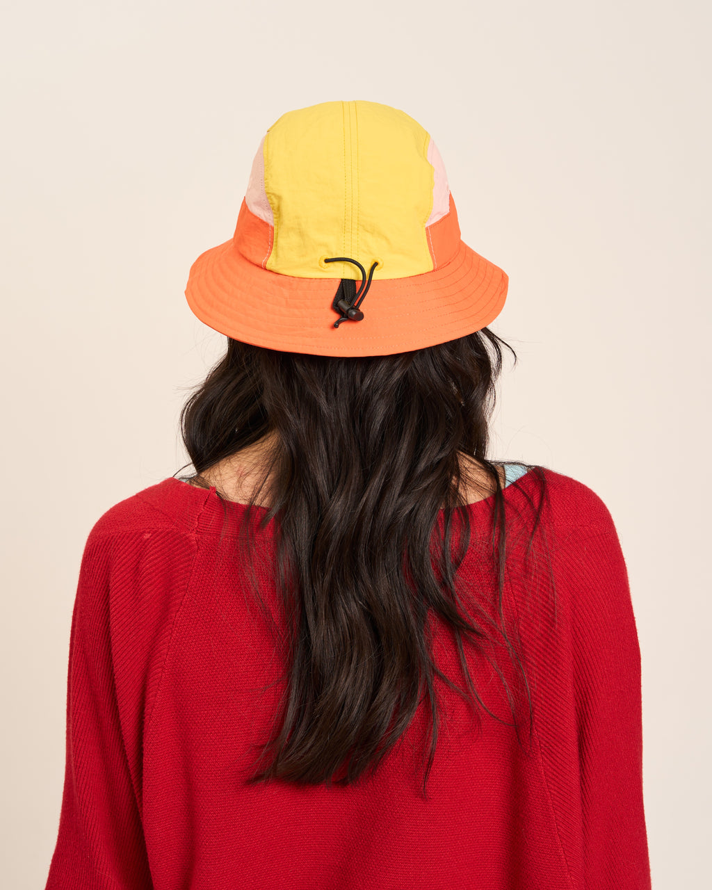 5-Panel Bucket Hat - Papaya