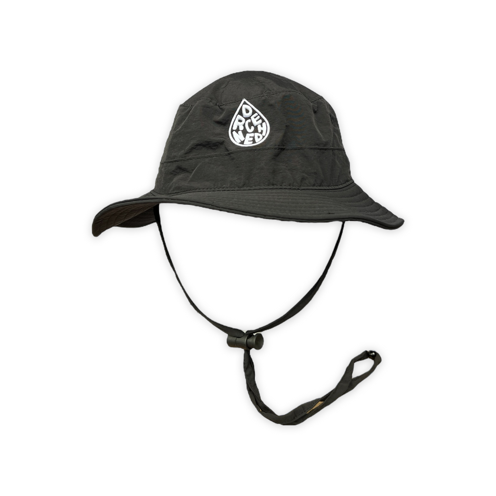 Droplet Bucket Hat - Black