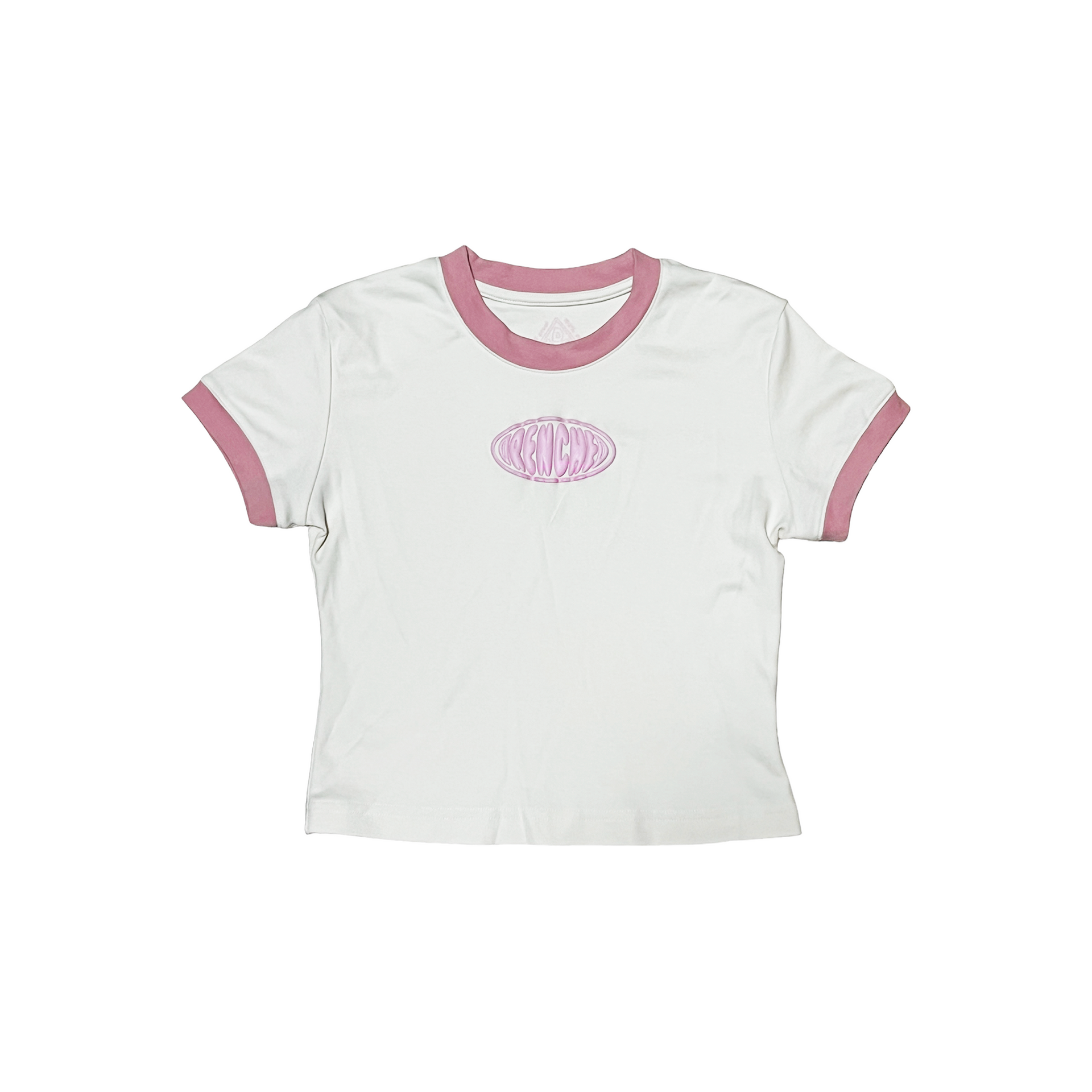 Baby Tee - Pink Ringer – officiallydrenched