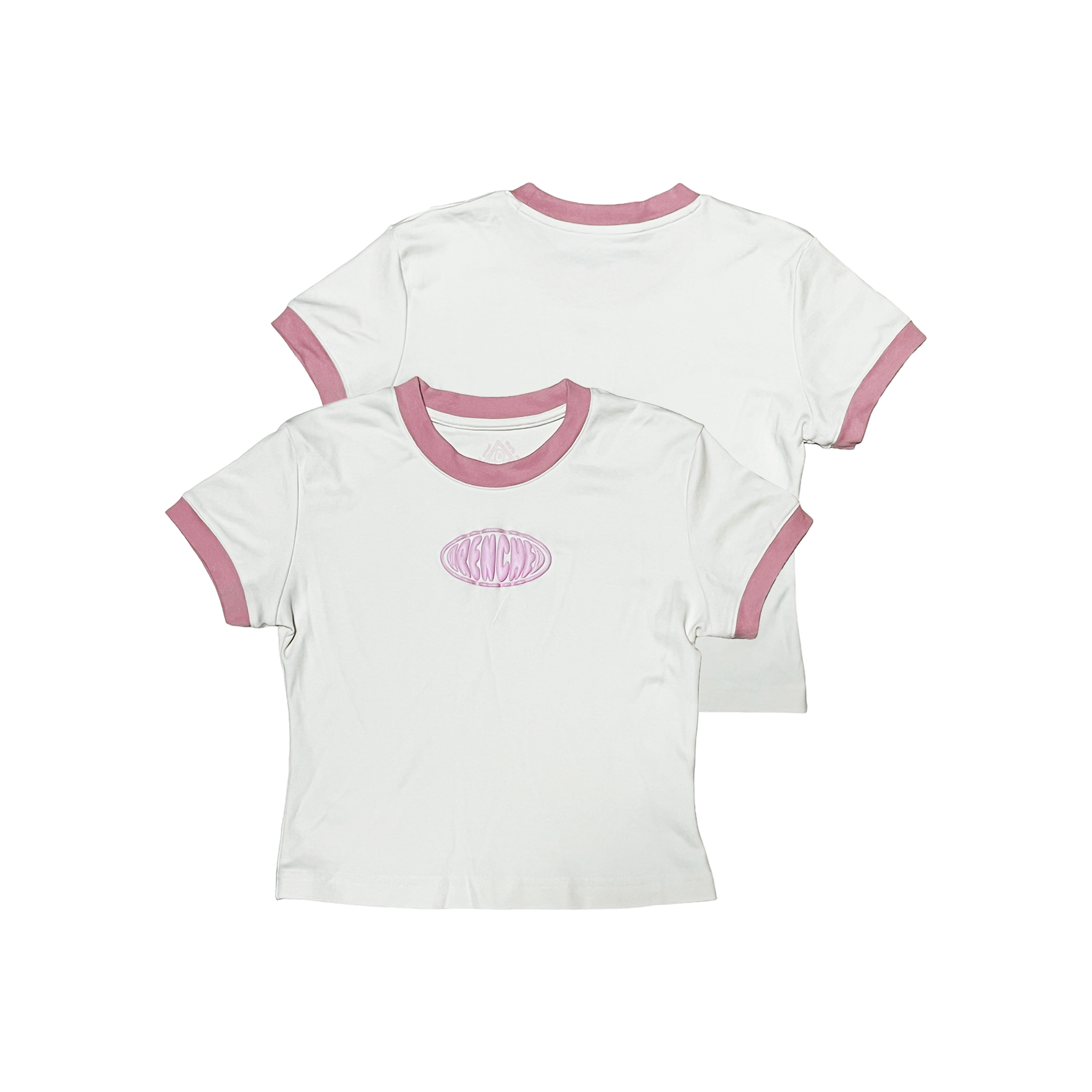 Baby Tee - Pink Ringer